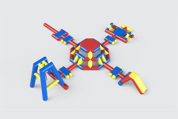 Adult Inflatable Water Park Aflex Adventure Blow Up Water Park For Water Sport
