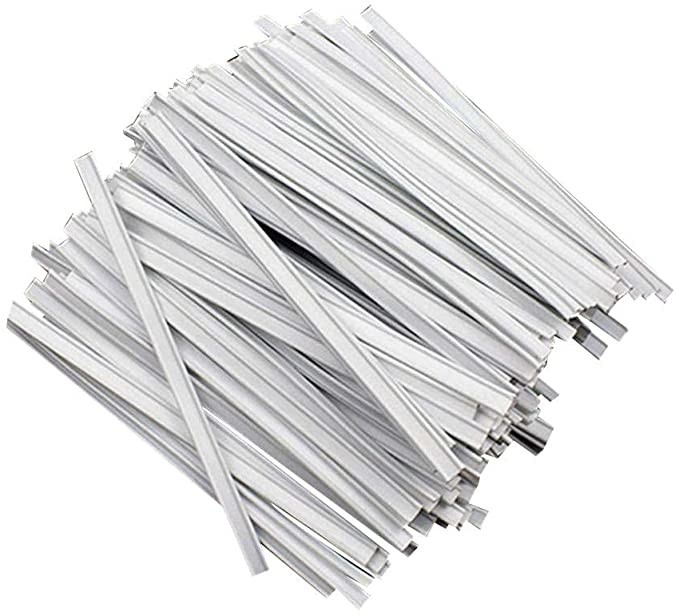 Aluminum Face Mask Materials Fixed Protection Nose Clip 0.5mm*10cm Size