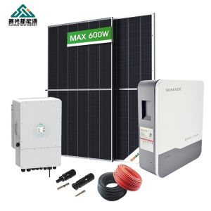 2024 Solar Power System 5kw 6kw 8kw 10kw with MPPT Controller and 50hz Output