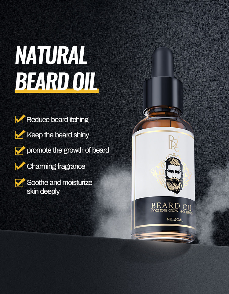 Private Label Beard Growth Oil 30ml Premium Beard Oil For Growth