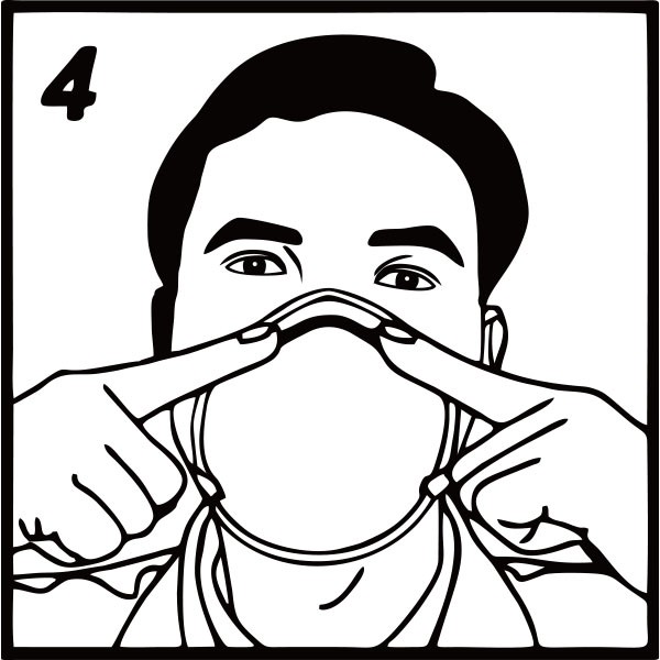 Anti Dust Disposable Face Mask Surgical Mouth Mask With Single Headband Hygienic
