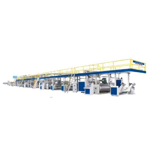4500 KG Corrugated Carton Paper Board Production Line and 2 3 5 7 Ply Corrugated