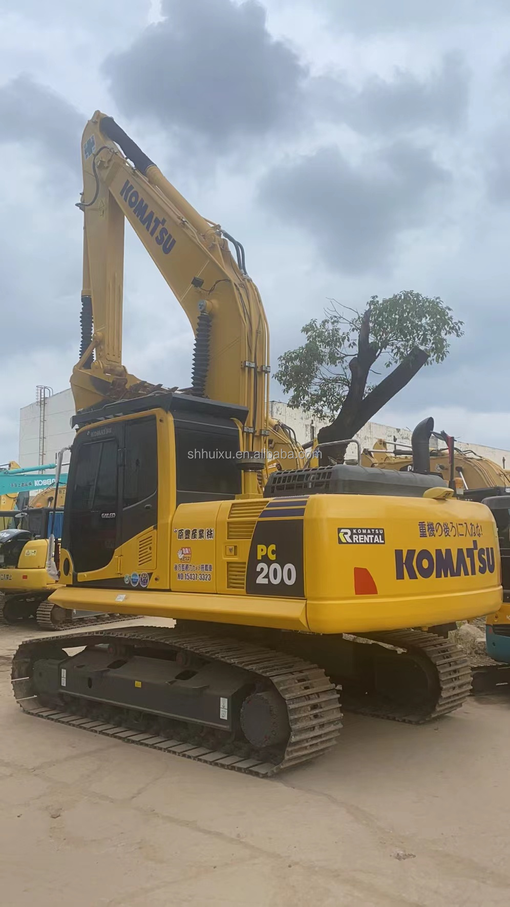 used komatsu pc200 with cheap price second hand original engine komatsu pc200 on sale