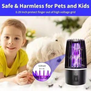 JZ USB Powered Rechargeable Household Electric Mosquito Repellent Smart Pest