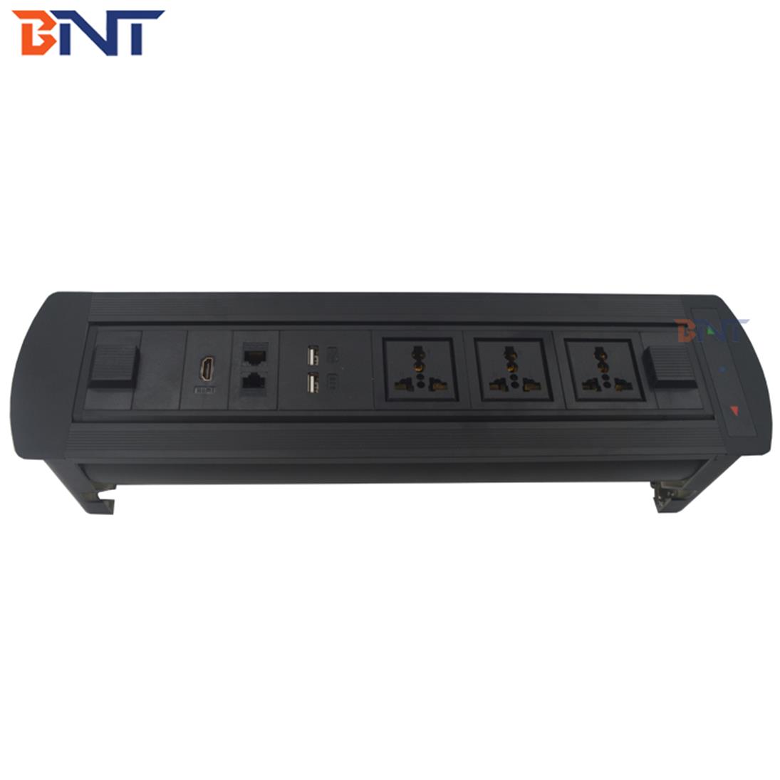 Popular motorized revolve desk power outlet for office desk