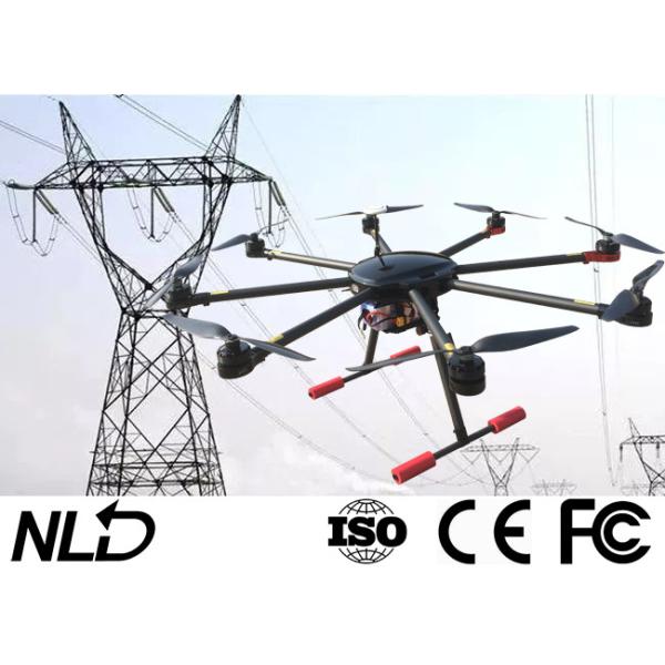 China Manual control Powerline Drone With Single Axis Gimbal 720P Camera And Fail - Safe on sale China Manual control Powerline Drone With Single Axis Gimbal 720P Camera And Fail - Safe on sale