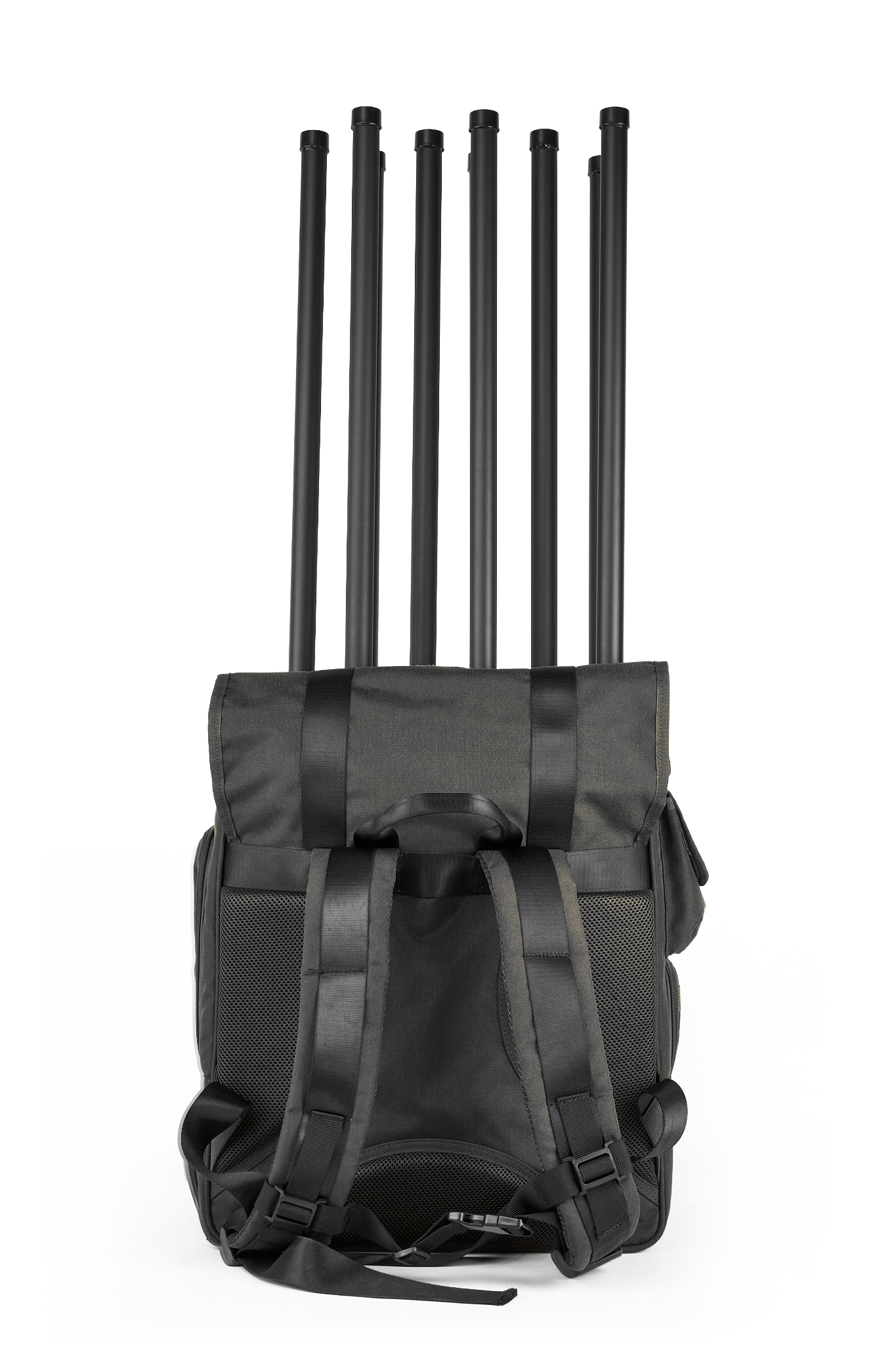 8Channel Anti Drone Backpack Manpack Jammer With Detector 5825-5852MHz 50W