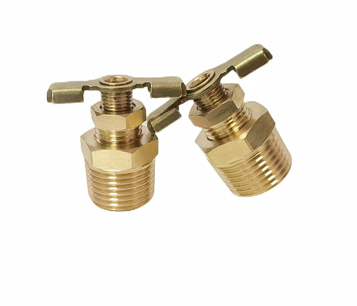 Air Tank Air Compressor Drain Valve 1/4 NPT Brass Material