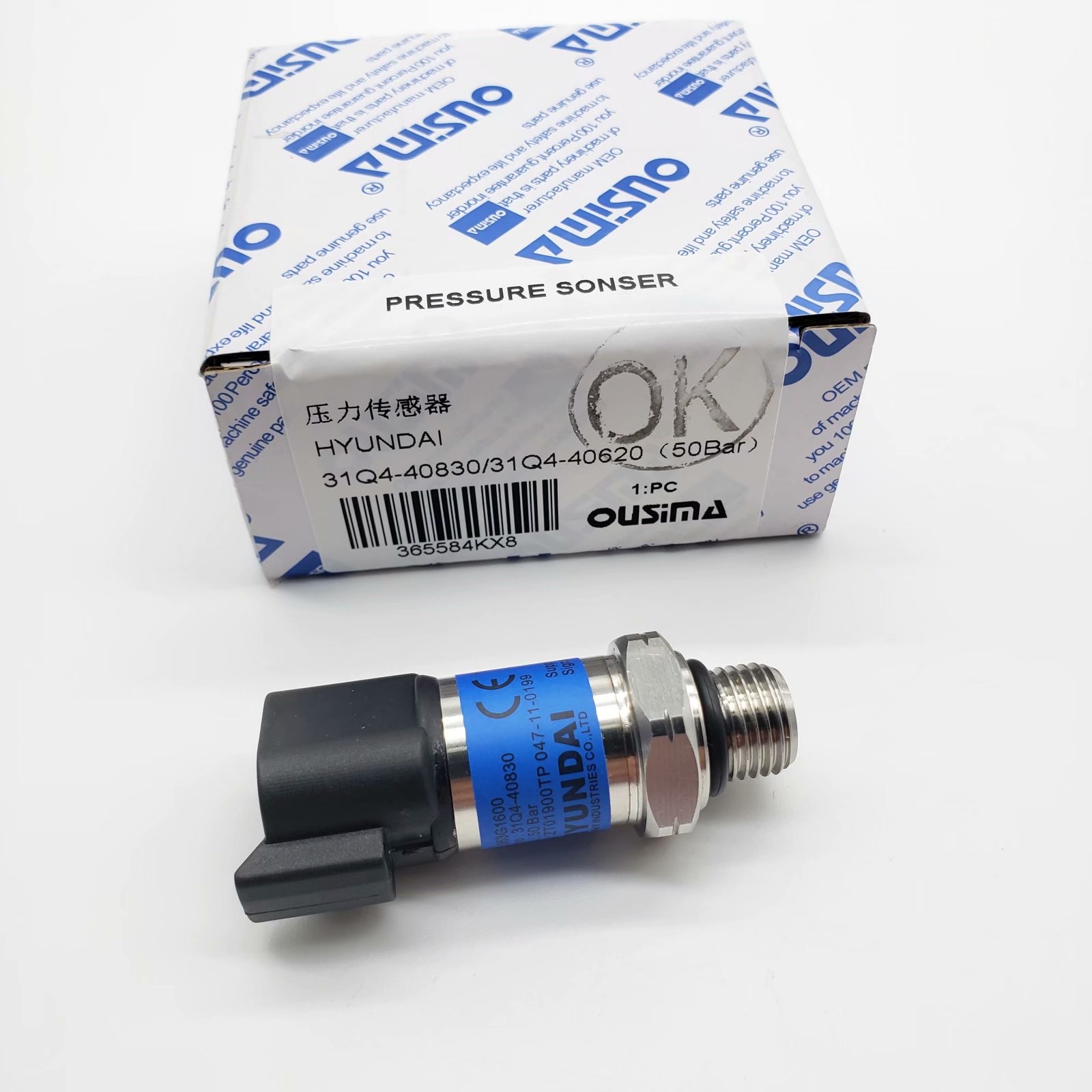 OUSIMA Eletric Excavator 31Q4-40830 31Q4-40620 500 Bar Pressure Sensor