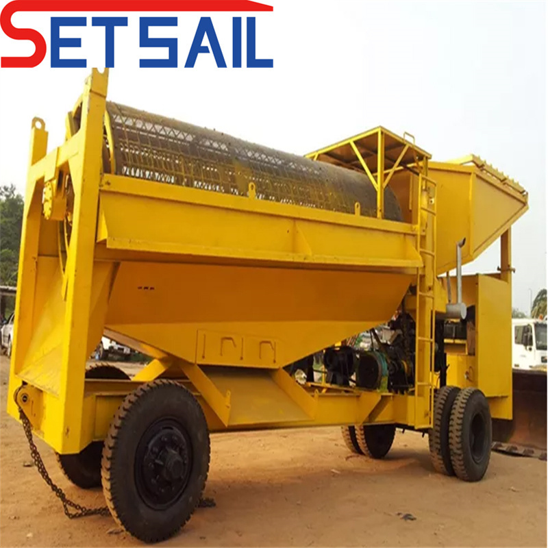Land Gold Diamond Selecting Machinery Used in Land and River