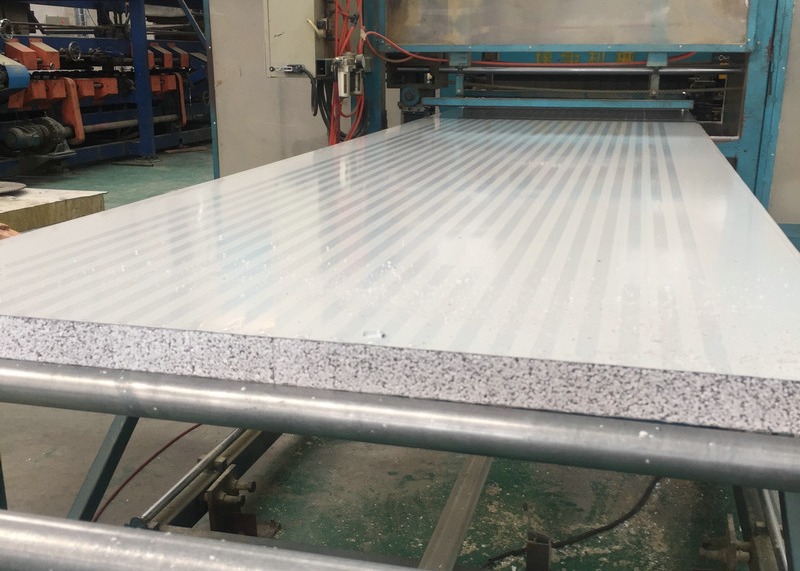 150mm RAL color Silica Rock Wool Sandwich Panel