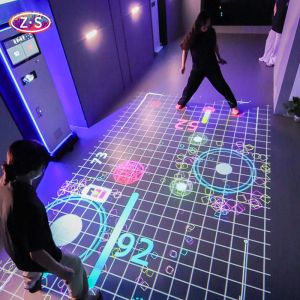  Multi Scenario Mobile Interactive Floor Projection Game Various Applications Manufactures