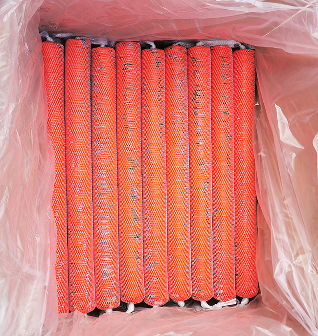 Polyamide Sausage Casing 75mm Width Custom Logo Flexography Printing Sausage Casing