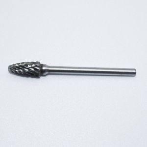 Type F Standard Tungsten Carbide Rotary Burr with 120° Point Angle and 3 Years