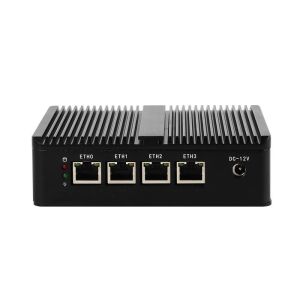 DDR3 8GB Firewall Mini PC Router With Intel Celeron N2830 Fanless Cooling Method