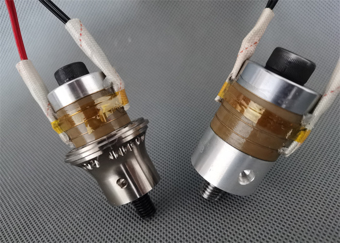 Piezoelectric Ceramics Ultrasonic Welding Transducer 40Khz High Consistency