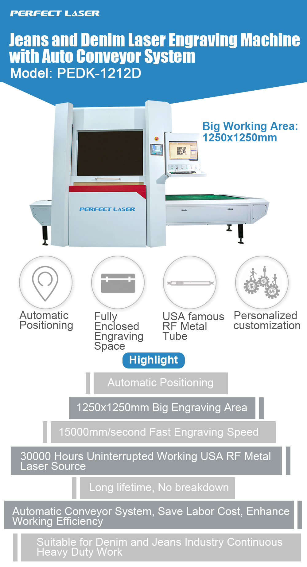 Fast Speed Co2 Laser Engraving Machine with Galvanometer Scanning Head