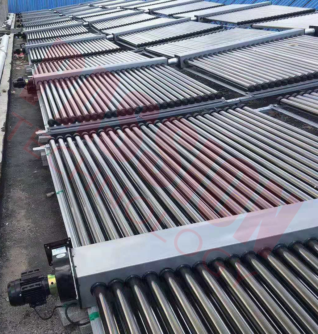 50 Tubes Household Vacuum Tube Solar Collector Hot Water Hotel Heating System