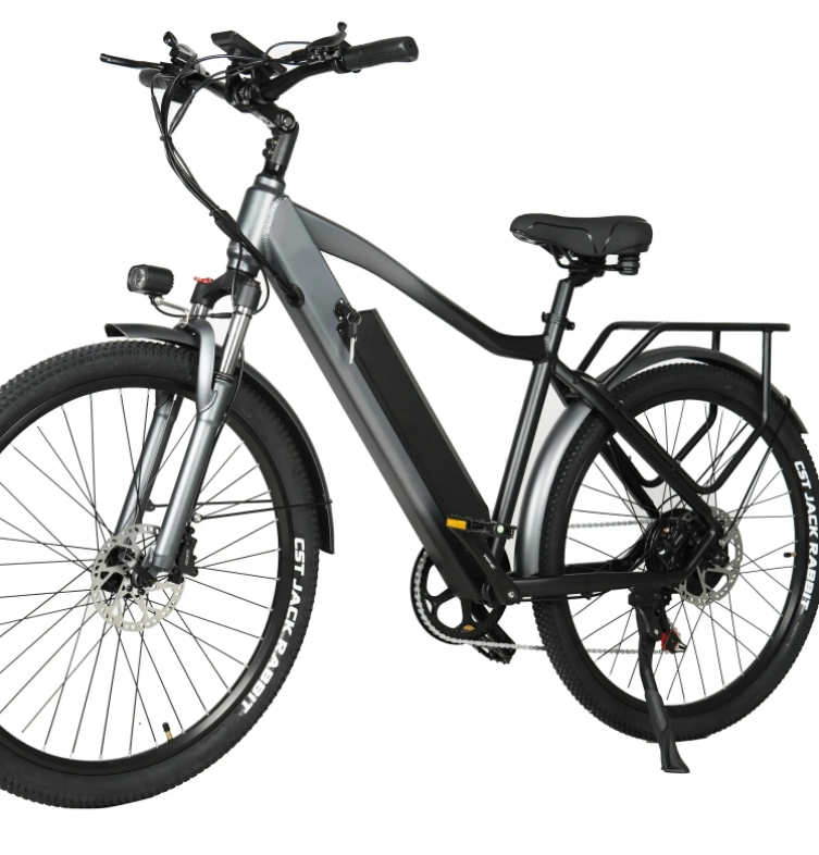 Adult Electric City Bike 30 - 50Km/h 48V 500W Motor 17Ah Lithium Battery Ebike