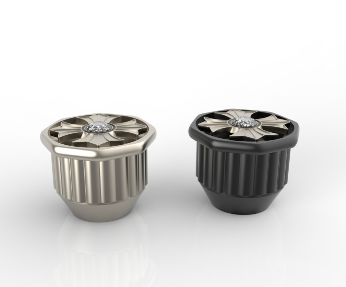 Special Design Customized Zamak Perfume Caps Zinc Environmental Perfume Cap