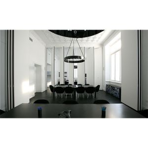 89cm Thickness Hotel MDF Operable Panel Partitions With Sliding Partition Doors