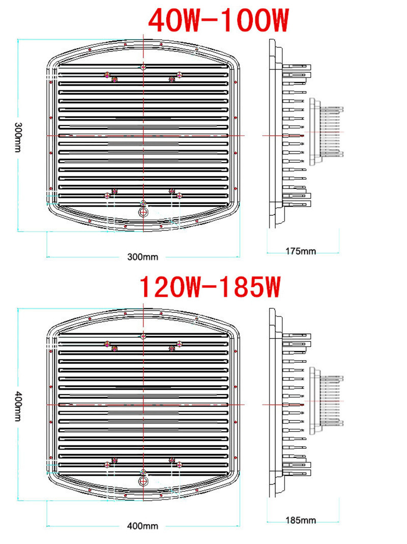IP68 100W LED Explosion-proof lamp use for Oil fields, petrochemical, drilling