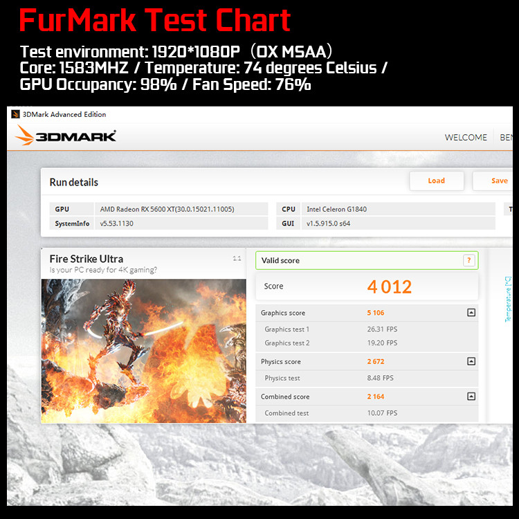 6G GDDR6 RX 5600 XT Graphics Card GPU PC 256BIT Computer Esports Game Video Card