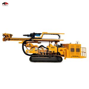 China Hydraulic System Anchor Drilling Rig High Penetration Speed Multi Use on sale