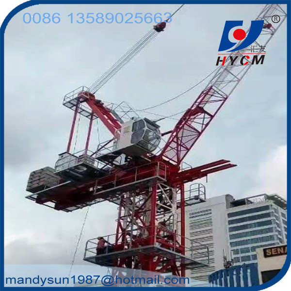 QTD160(4043) Luffing Jib Internal Climbing Tower Crane for High Rising Buliding