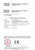 Foshan Baichuang Technology Limited Certifications