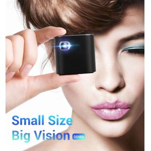 Mini Smart Projector 4K Phone Portable Pico Cube LED DLP Android Wireless