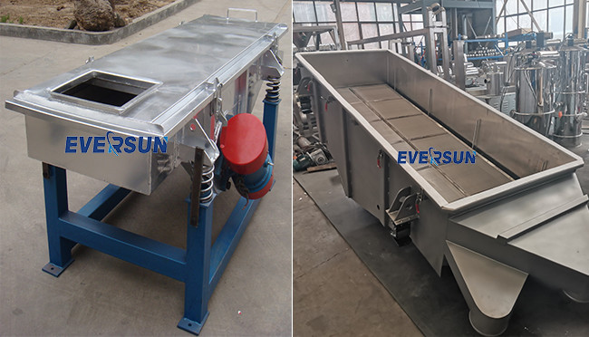 Versatile Square Linear Vibrating Screen Sifter Dewatering Screen For Metallurgical