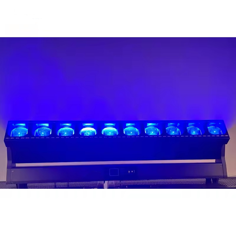 Supershow 10x60w Rgbw 4in1 Led Beam Zoom Bar Moving 10*60w Pixel Moving Zoom Bar Light