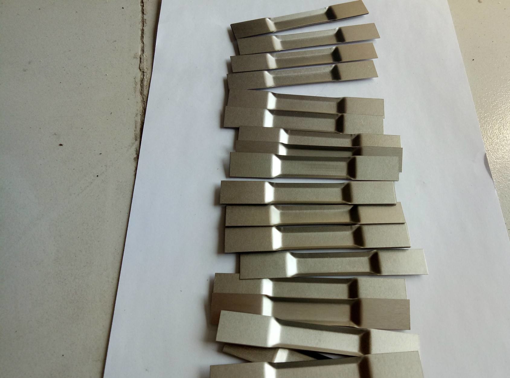 Vacuum Thermal Evaporation Tungsten Boat Metalizing Polishing 99.95%