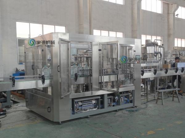 380V / 50HZ 3 in 1 Beverage Filling Machine Automatic Mineral Water Bottling