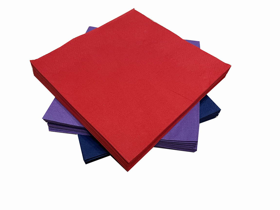 Soft ECO Friendly Disposable Paper Plates Napkins For Cleaning Home Restaurant Hotel