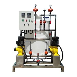  Integrated Vertical PE Automatic Chemical Dosing System 500L/H Manufactures