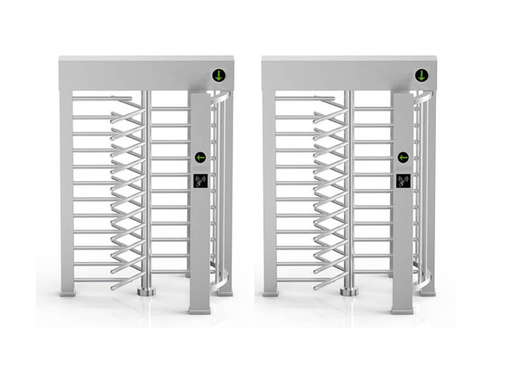 24VDC 40W 30person/Min Full Body Turnstile 610mm Width