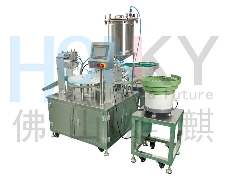 AC 220V 0.6MPA Automatic Tube Filling Machine 40 PCS Per Minute