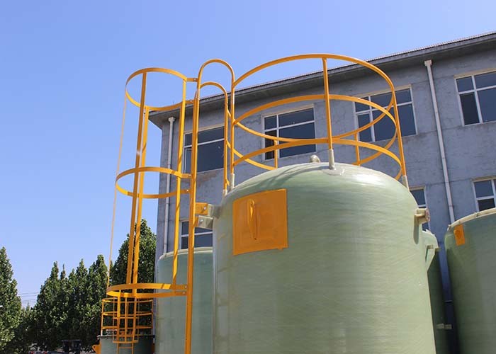 3m3 Horizontal Sewage Treatment Tank Filament Winding 1400mm