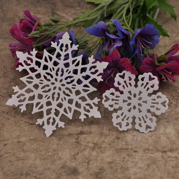 Scrapbook DIY album snowflakes card production tools Cutting Die cut stencils DM