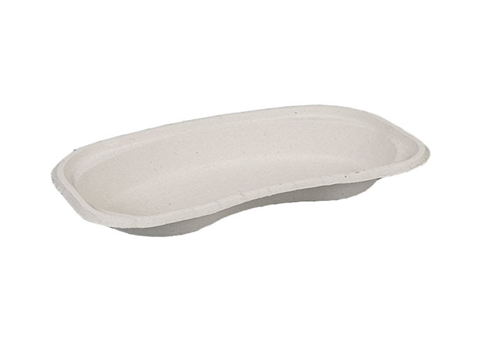 Sugical 750ML Paper Pulp Kidney Dish Disposable Eco Friendly Gary Color