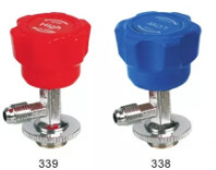 134A environmental protection Paper carton Gauge set with straight quick connector 2196 pipe pressure 600PSI-3000PSI