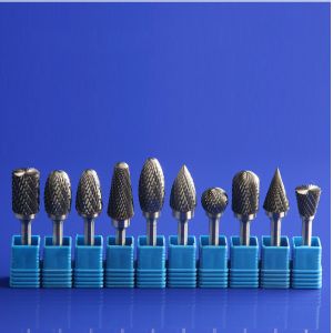6mm Carbide Burrs for Metal Drilling 1/4" Power Tools Sintered Tungsten Rotary