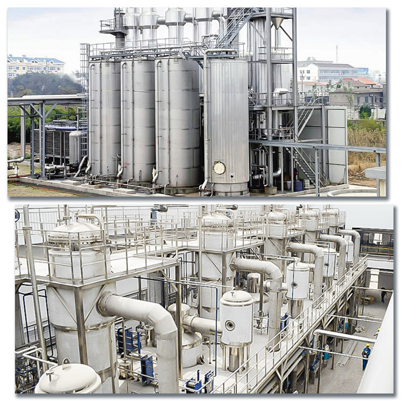 Multi Effect Force Mvr Evaporating Sodium Chloride Vacuum Distillation System