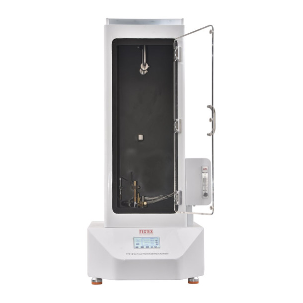 PLC Touch Screen Medical Face Mask Machine / Masks Flammability Tester