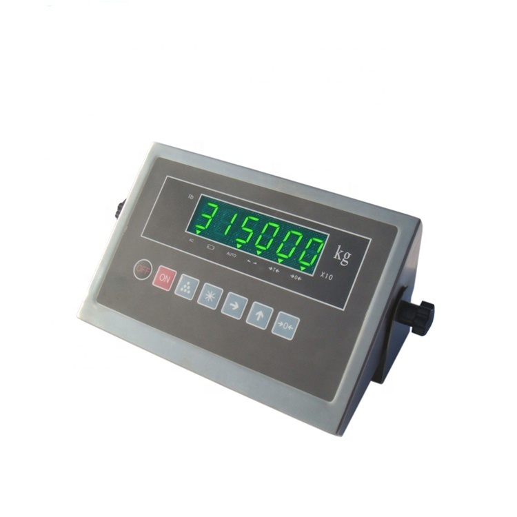  External Printer Supported Stainless Steel Weighing Indicator for Truck Scale Customizable and OEM Support Manufactures