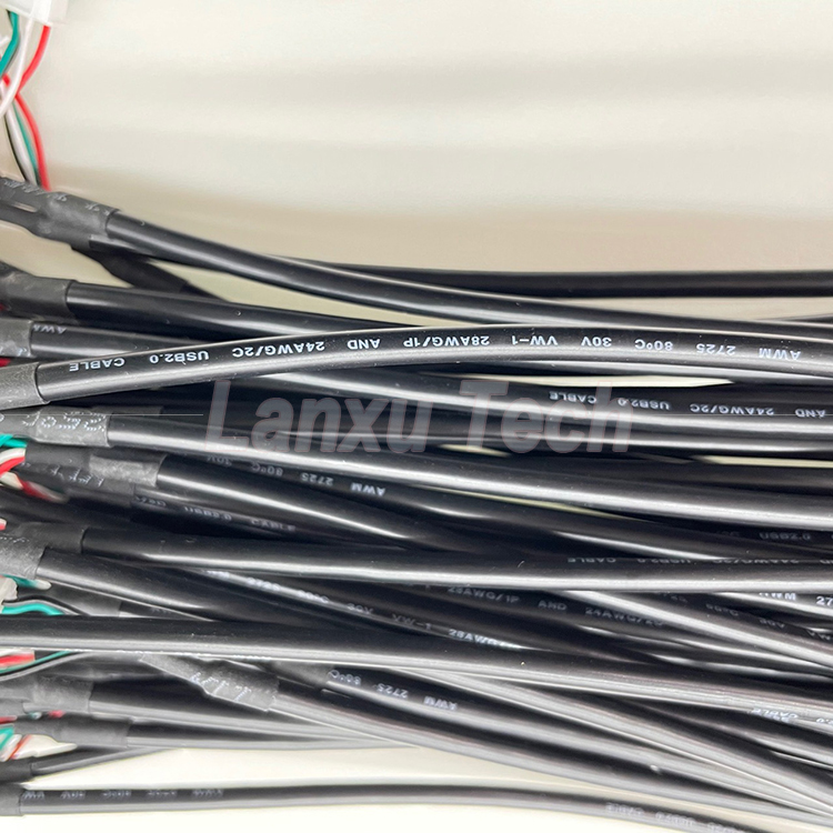 USB 2.0 Panel Mount Type A to JST XH PH VH 4 Pin Cable