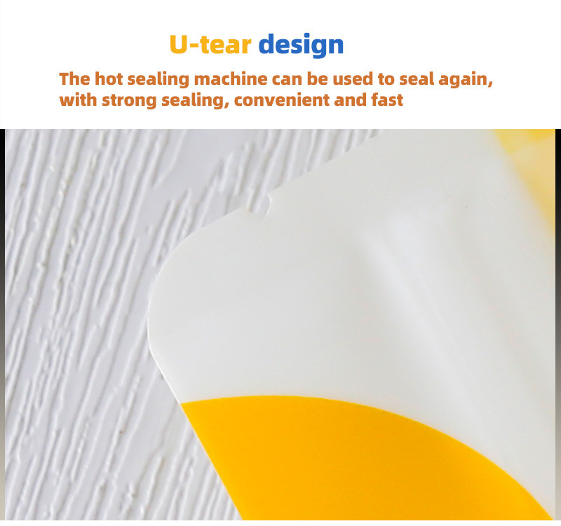 Custom Designed Resealable Bags Square Bottom Bag Composite Laminated Food Grade Packaging Bag