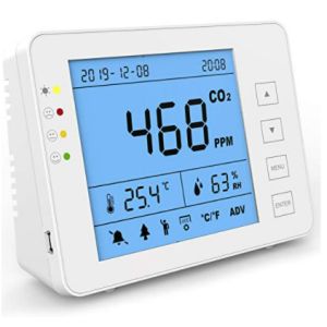  20ppm Indoor CO2 Meter Data Logger Smart Home Air Quality Monitor Manufactures